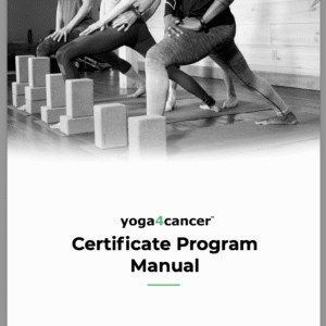 yoga4cancer Certificate Program - Manual Only